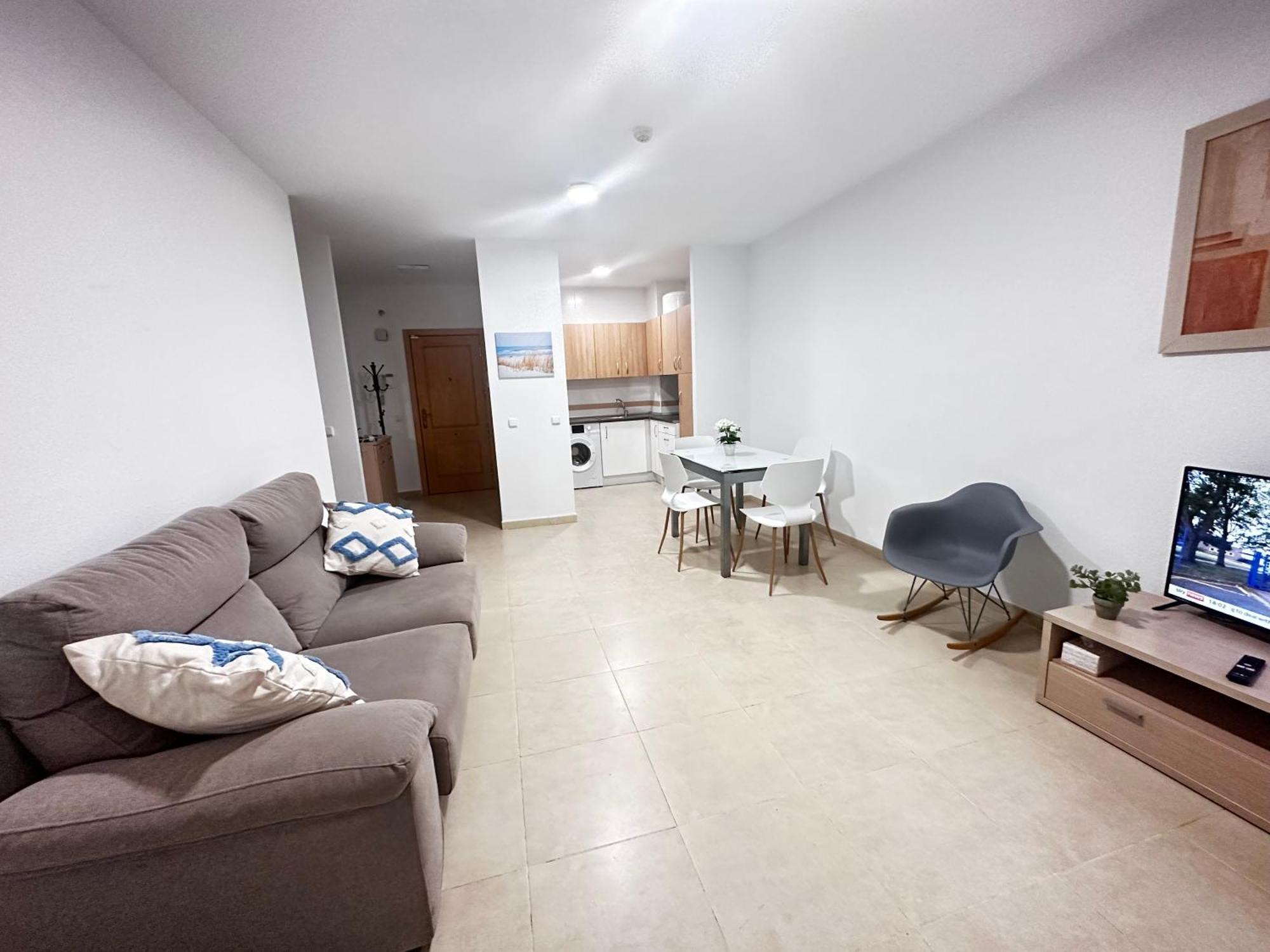 Luxurious Spacious Three Bedroom Apartment On Beachfront Almerimar Exteriör bild